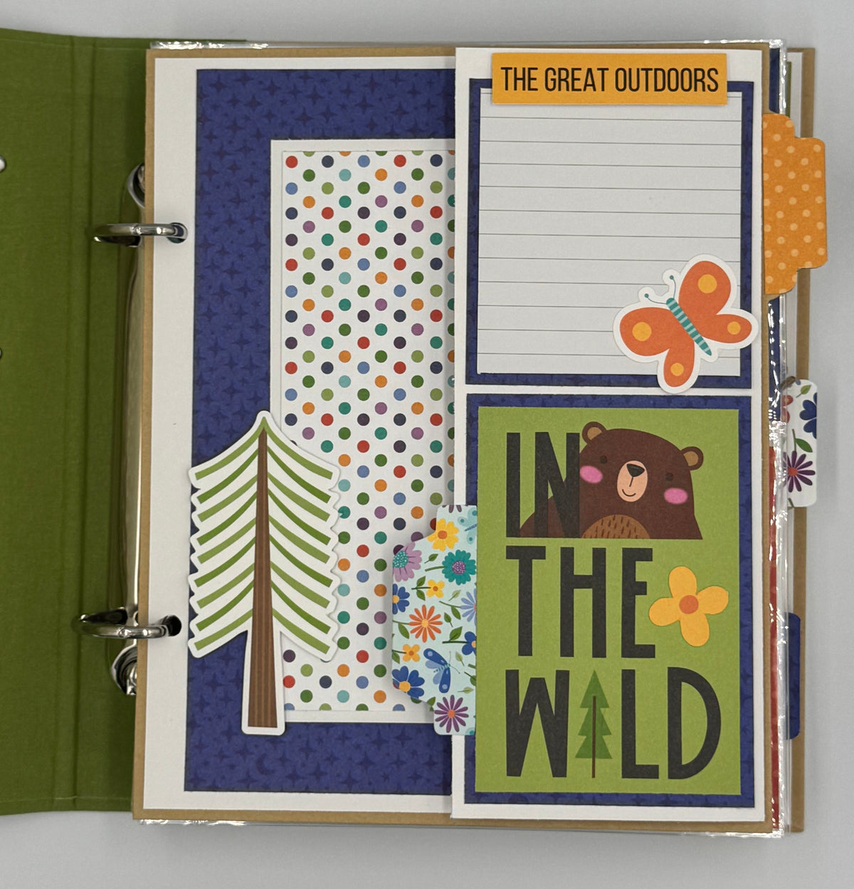 Explore-6X8 Scrapbooking Photo Album (Pre-made)