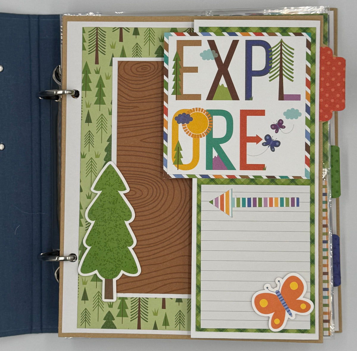 The Great Outdoors-6X8 Scrapbooking Photo Album (Pre-made)