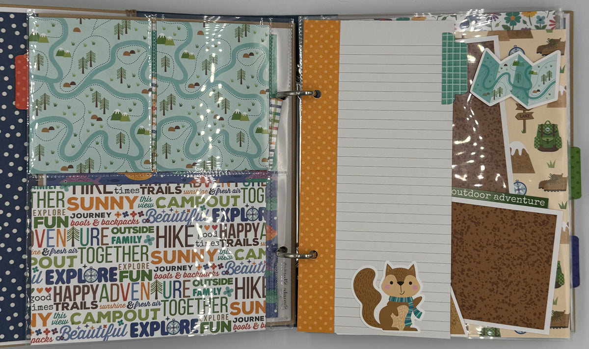 The Great Outdoors-6X8 Scrapbooking Photo Album (Pre-made)