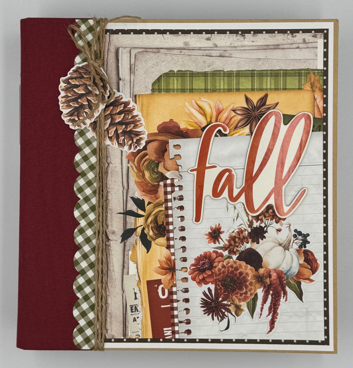 Fall-6X8 Scrapbooking Photo Album (Pre-made)