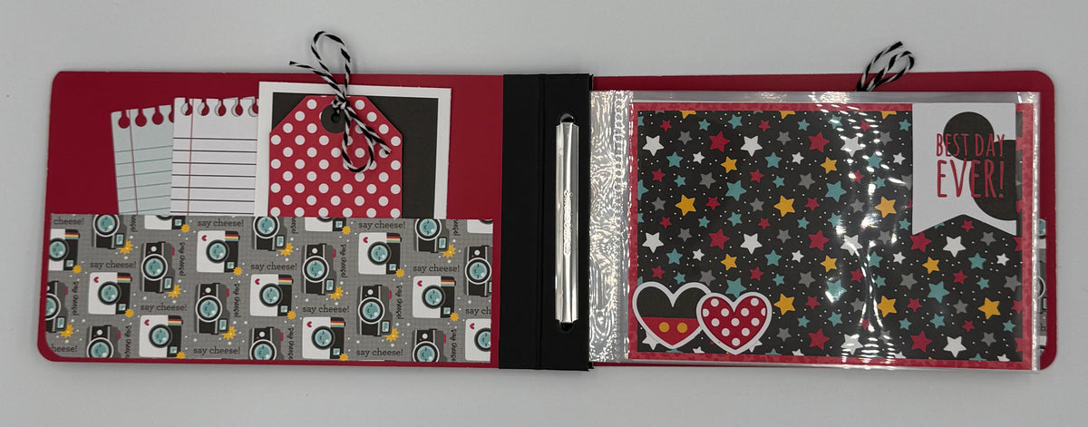 Disney Autograph-4X6 Scrapbook Photo Album (Pre-made)