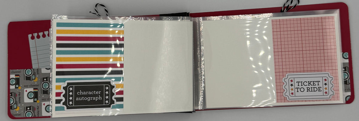 Disney Autograph-4X6 Scrapbook Photo Album (Pre-made)