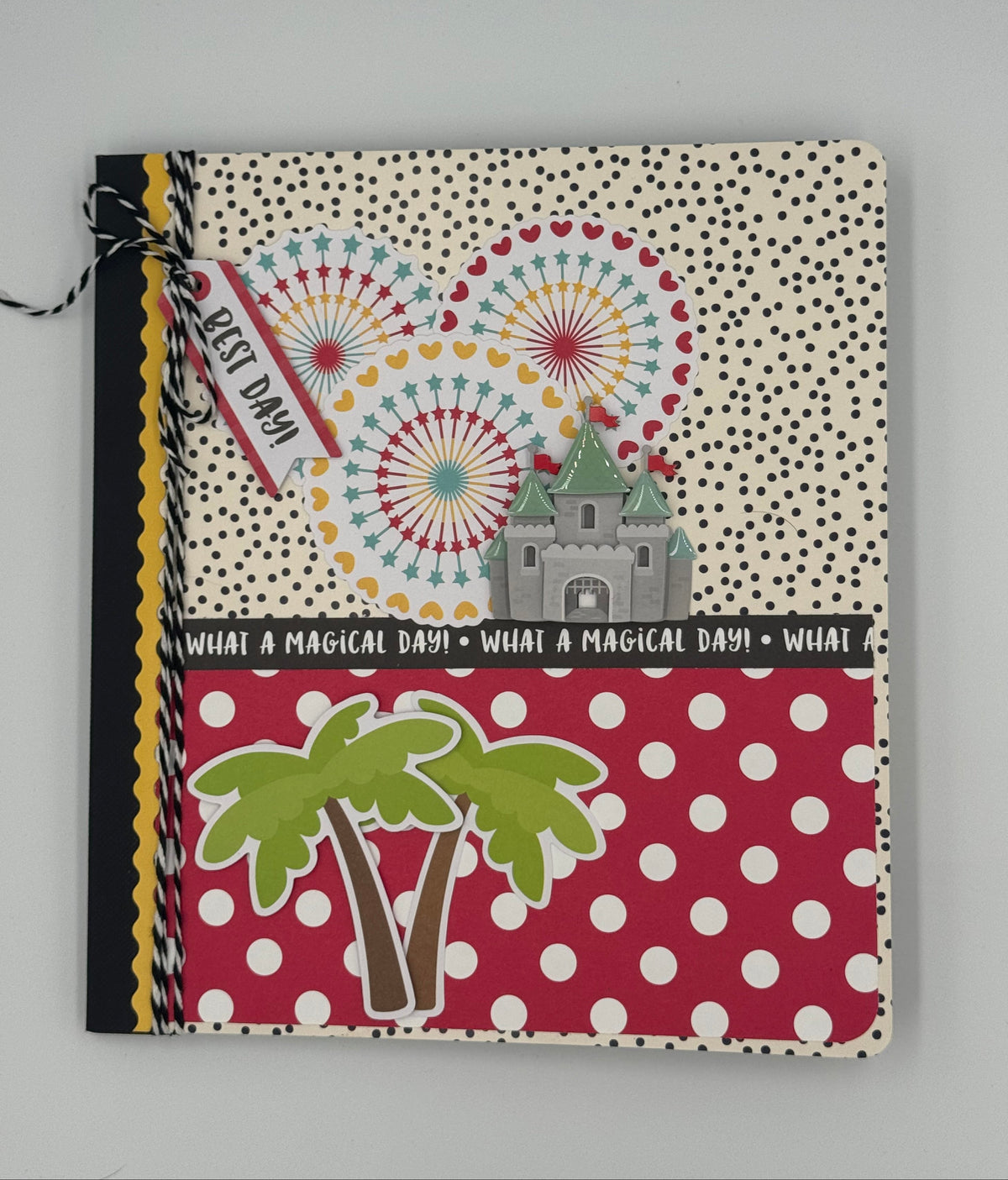Disney Flipbook-6X8 Scrapbook Photo Album (Pre-made)