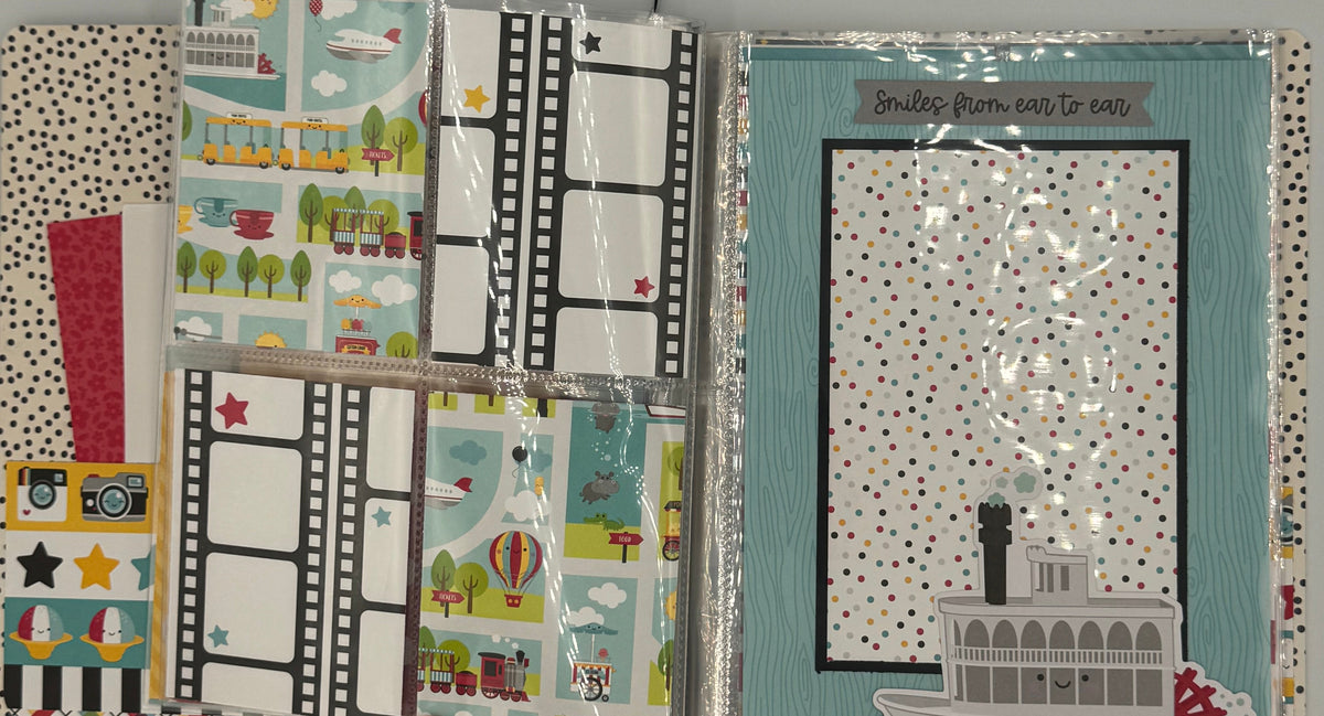 Disney Flipbook-6X8 Scrapbook Photo Album (Pre-made)