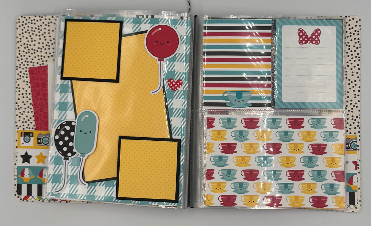 Disney Flipbook-6X8 Scrapbook Photo Album (Pre-made)