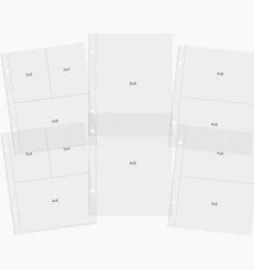 Simple Stories Sn@p Pocket Pages-Multi Pack Refills for 6X8 Album